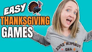 17 THANKSGIVING Games For ALL AGES [upl. by Meghan]