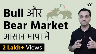 Bull Market amp Bear Market  Explained in Hindi [upl. by Duane434]