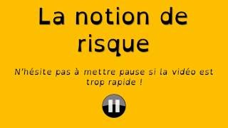 La notion de risque [upl. by Ellehsram]