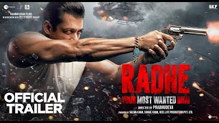 Radhe  Official Trailer  Salman Khan  Disha Patani  Randeep Hooda  Zee Studios [upl. by Limay]