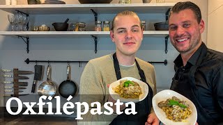 Krämig pepparpasta Eller som stockholmarna säger oxfilépasta  MatPoolen [upl. by Zadoc422]