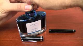 Filling a Pilot Namiki Falcon Fountain Pen [upl. by Norrab]