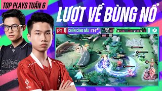 LƯỢT VỀ BÙNG NỔ  TOP PLAYS TUẦN 6  ĐTDV MÙA XUÂN 2023 [upl. by Manvell951]