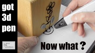 3D Pen How to Use Tutorials [upl. by Nanfa635]