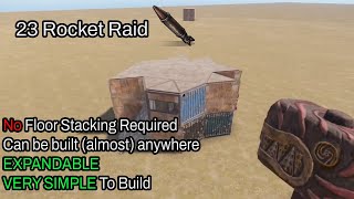 The Easiest Rust Bunker Base To Build [upl. by Olivette438]