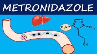 Metronidazole  How it acts  Mechanism side effects and uses [upl. by Dulcy]