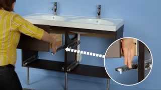 IKEA GODMORGON Double Sink Installation Instructions [upl. by Ahsienroc]