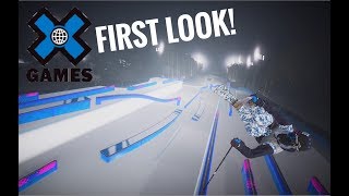 Steep X Games DLC MEGA SLOPESTYLE PARK Gameplay [upl. by Aiekram]