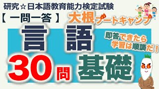 【一問一答・言語 基礎】日本語教育能力検定試験 まとめ [upl. by Eberta385]