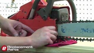 How to Replace a Chainsaw Chain [upl. by Zacek]