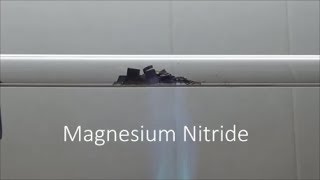 Magnesium Nitride from Magnesium and Nitrogen [upl. by Heron950]