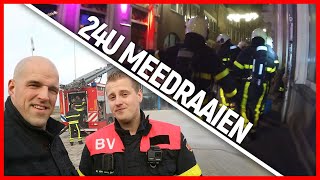 Op uitruk tijdens 24 uursdienst  Brandweervloggers Rick amp Richard  VLOG25 [upl. by Oliana]