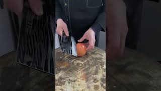 Learn How to Tomato 🍅 Make different style Carving cutting design SkillsKnife SkillsShort Feed [upl. by Alyehs]