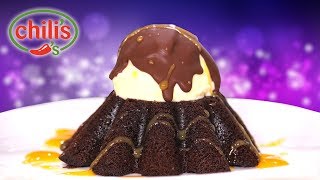 CHILIS 🌶 Chocolate Molten Cake  Homemade Hack [upl. by Rizzo]