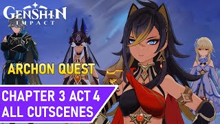 Archon Quest Chapter 3 Act 4  Sumeru Archon Quest  Genshin Impact 31 [upl. by Nalod]