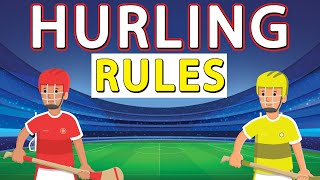 Rules of Hurling EXPLAINED  How to Play Hurling  HURLING [upl. by Marras406]