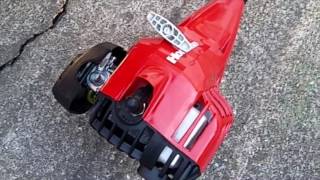 How to start a Homelite grass string trimmer Model  UT32605 [upl. by Ayrad]