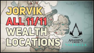 How to get All Wealth in Jorvik Assassins Creed Valhalla [upl. by Ennavoj]