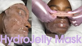 HydroJelly Mask  FULL Application and Removal [upl. by Asiuqram]