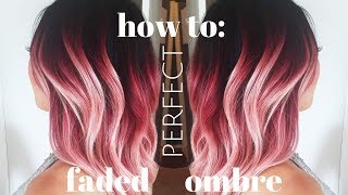 how to do the PERFECT FADED OMBRE [upl. by Adriene678]