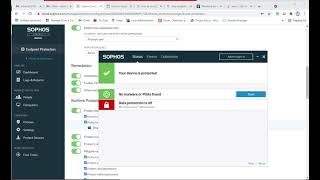 Threat Protection Policy Sophos Central Admin [upl. by Sibilla]