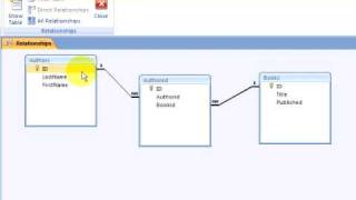 Access 2007 Tutorial 13 Many to Many Relationship [upl. by Atiuqrehs514]