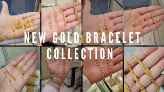 New Gold Bracelet Dailywear Designs  22Ct Chain Model Gold Bracelet Collection [upl. by Edurtreg944]