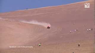 Robby Gordon Stuns Crowd Downhill Dakar 2015 Absolutely Sic [upl. by Coveney71]