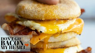 English Muffin Breakfast Sandwiches [upl. by Myers]