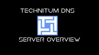 Technitium DNS Overview [upl. by Naeloj]