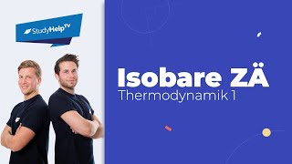 Isobare Zustandsänderung Thermodynamik StudyHelp [upl. by Ocirederf]