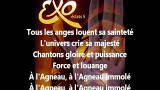 EXO ÉCLATS 5  À lAgneau Avec Les Paroles [upl. by Guadalupe]