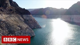 Why has the Hoover Dam hit an historically low water level  BBC News [upl. by Aicnelev959]