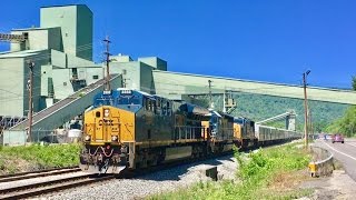 Kanawha River Railroad Last Circus Train Charleston West Virginia Blue Circus Train [upl. by Babbie420]