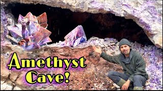 Massive Amethyst Crystals Found Mining in Canada [upl. by Columba227]