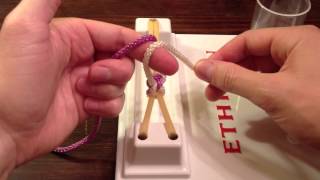 Surgical Knot Tying Twohanded Righty [upl. by Yggam]