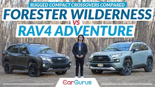 Toyota RAV4 vs Subaru Forester [upl. by Autry]