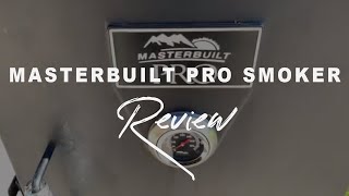 Masterbuilt Pro Smoker  Masterbuilt Smoker Review [upl. by Klemens383]