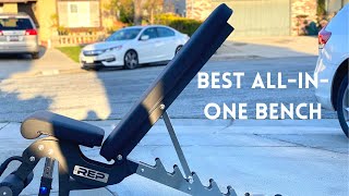 The Best Budget Adjustable Bench On The Market  REP AB3000 FID Adjustable Bench Review [upl. by Nodnar]