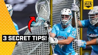 How the BEST goalies string their stick [upl. by Hevak]