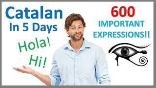 Learn Catalan in 5 days Conversation for Beginners [upl. by Areis]