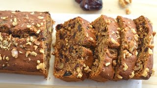 Date cake  Date and walnut cake Recipe [upl. by Irving]