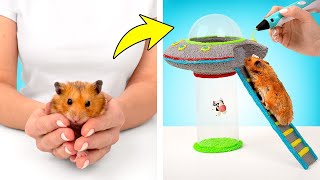 Disco voador para Hamster DIY com caneta 3D [upl. by Formenti]