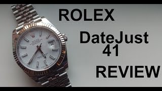 Rolex DateJust 41 126334  REVIEW [upl. by Noivax]