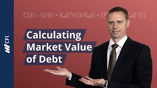 Calculating Market Value of Debt [upl. by Airdnua]