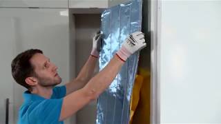 Monogram Column Refrigerator and Freezer Installation [upl. by Thurlow]