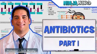 Antibiotics Cell Wall Synthesis Inhibitors Part 1 [upl. by Ainirtak]