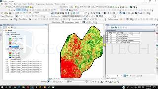 How To Make a Landuse and Landcover Map in ArcGIS [upl. by Drucilla42]