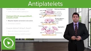 Antiplatelets â€“ Pharmacology  Lecturio [upl. by Iralam]