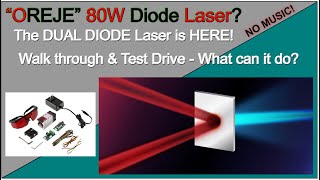 Upgrading a diode laser from 20 to 80 watts This is not optical output [upl. by Ginsburg821]